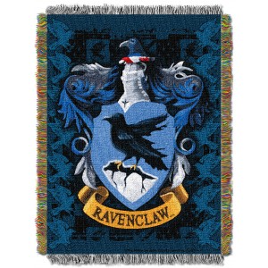 Northwest Co. Harry Potter Ravenclaw Crest Throw IPO11139